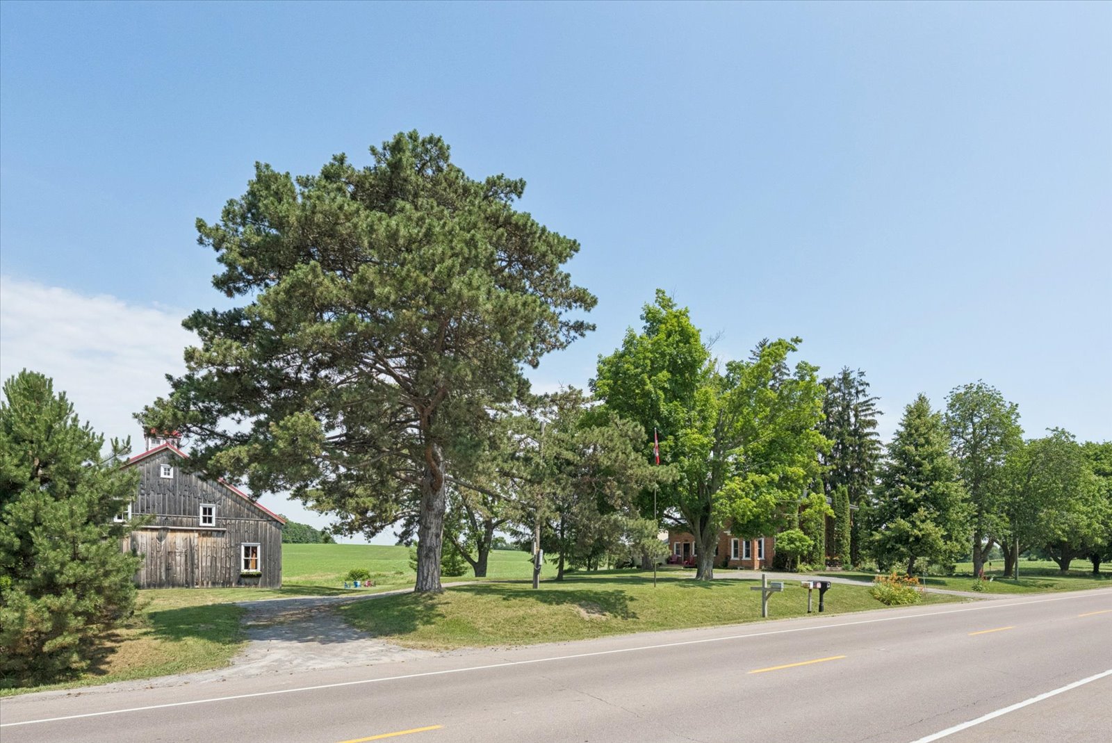 The farm from Loyalist Parkway